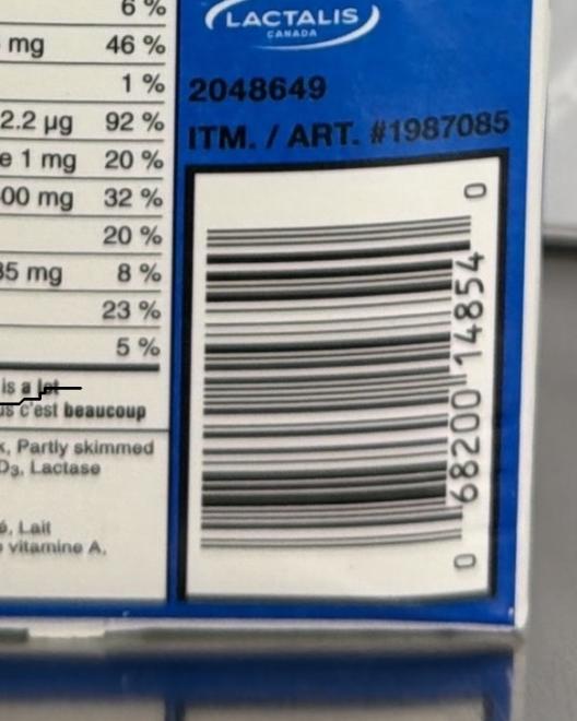 Lactantia - UltraPur 2% M.F. Lactose Free Dairy Product - 2 L - UPC
