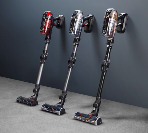 Image 1: X-Force Flex vacuum cleaner (red, black and silver)