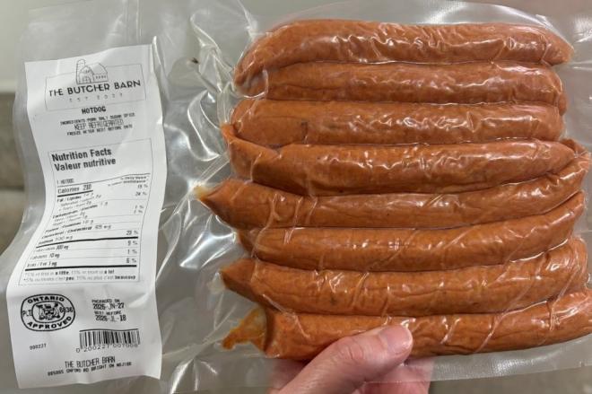 The Butcher Barn - Hotdog - Variable (~1 lb) - Produit