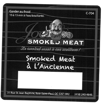 Joe Smoked Meat - avant