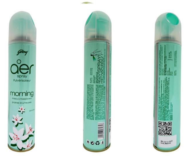 pulvérisateur Godrej Aer prairies brumeuses