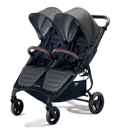 Poussette Double Valco Baby Trend Duo – Gris Charbon (Charcoal)
