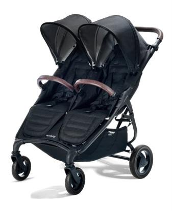 Poussette Double Valco Baby Trend Duo – Noir (Night)