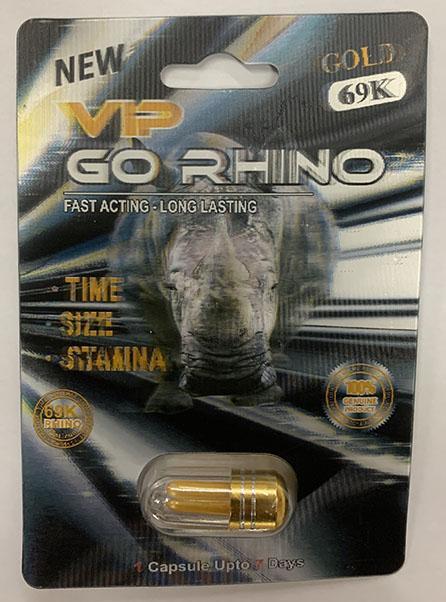 VIP Go Rhino Amélioration de la performance sexuelle