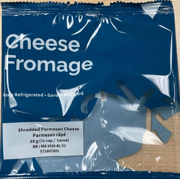 Parmesan râpé - 28 g